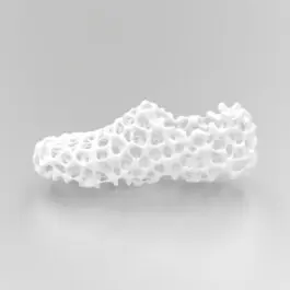 Grasshopper-Formstudie: Schuh mit organischer Voronoi-Struktur 