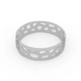 Grasshopper-Formstudie: Ring mit durchbrochenem Muster 
