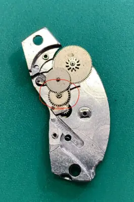 Uhrwerk Rolex 2338, Aufnahme 4 