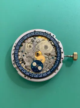 Uhrwerk Zenith 410 El Primero, Aufnahme 17 